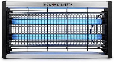 Glr 310-10W Elektrikli Sinek Öldürücü Lamba | 10W, 50m2 Etkili Sivrisinek ve Haşere Avcısı, 1500V Yüksek Voltaj Cihazı, Ce ve Rohs Sertifikalı - Gri (Gri, 310-10W)