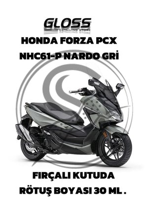 Honda Forza Pcx Sh125 Nhc61p Nardo Gri - Profesyonel Çizik Ve Taş Izi Giderici Rötüş Boyası 30ml.