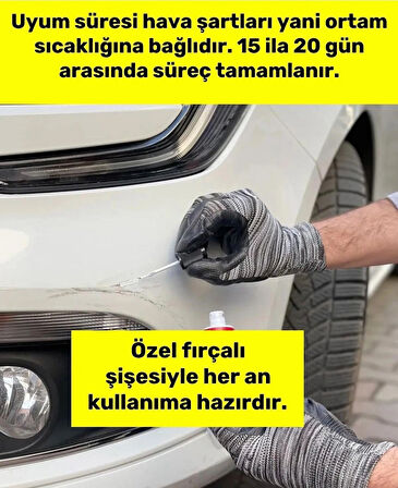 TOYOTA 1G3 MANYETİK GRİ - Profesyonel Çizik Ve Taş İzi Giderici Rötüş Boyası 30ml.