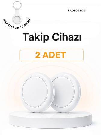 Beylini Tag 2 Adet Takip Cihazı Kablosuz IOS Bul Uyumlu Lisanslı Araç Çocuk Anahtar Takip Sistemi Silikon Anahtarlıklı Akıllı Takip Cihazı IOS Find My Uyumlu