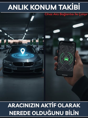 Gözcü Mobil Connect Takip Cihazı Anlık Konum Takibi Geçmişe Dönük Veri Araç Motor Gizli Takip Cihazı Geofenceli