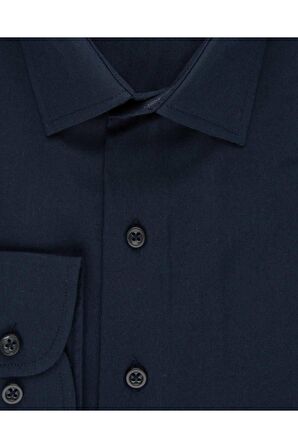 Süvari Slim Fit Açık Mavi Erkek Düz Gömlek