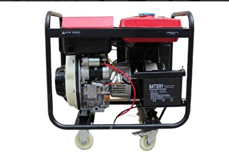 GoldMoto GM4.5DJ Dizel Jeneratör 4.5kVA Monofaze Marşlı