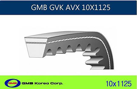 GMB 10X1125 Tırtıllı V Kayışı Taunus 10X1125 10A1123 