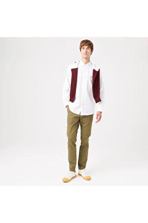 Lacoste Slim Fit Erkek Oxford Gömlek