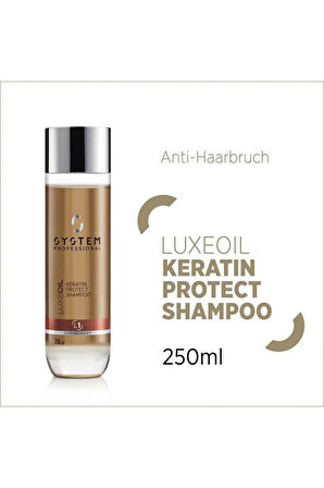 LuxeOil Keratin Protect Shampoo 250 ml-4064666000558-