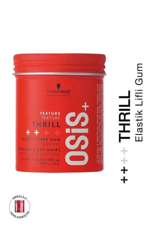 Texture Thrill Elastic Fiber Lifli Saç Şekillendirici Gum -Güçlü Doku Kontrolü 100 ml