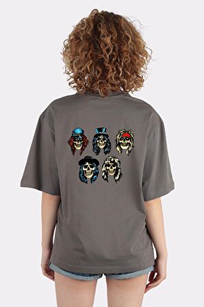 Guns N' Roses Oversize Kadın T-shirt