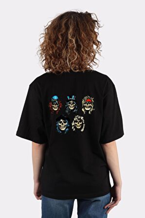 Guns N' Roses Oversize Kadın T-shirt