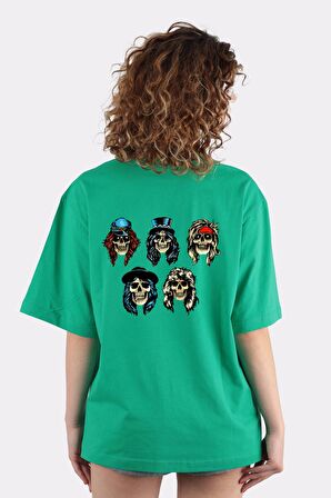 Guns N' Roses Oversize Kadın T-shirt