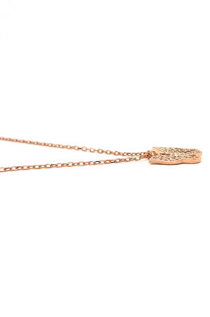 Kadın Kelebek Tasarım 925 Ayar Gümüş Kolye