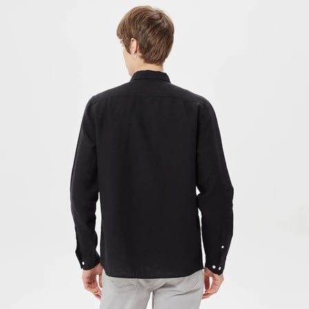 Lacoste Slim Fit Erkek Keten Gömlek