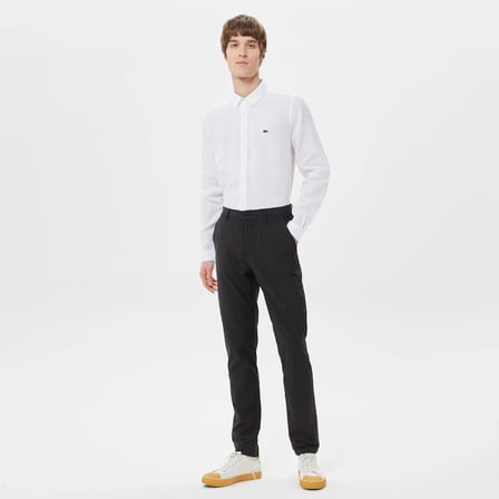 Lacoste Erkek Regular Fit Keten Gömlek