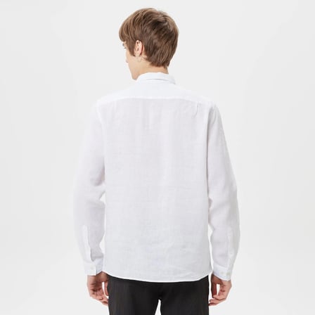 Lacoste Erkek Regular Fit Keten Gömlek