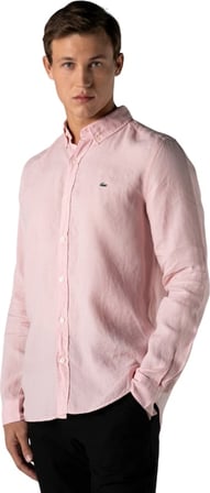 Lacoste Erkek Regular Fit Keten Gömlek