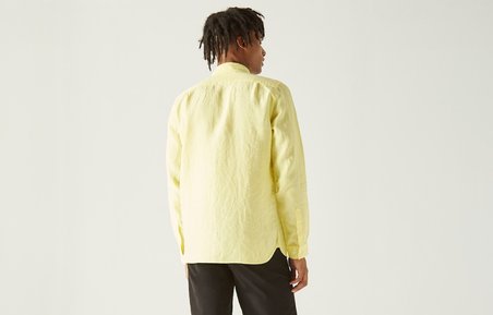 Lacoste Erkek Regular Fit Keten Gömlek