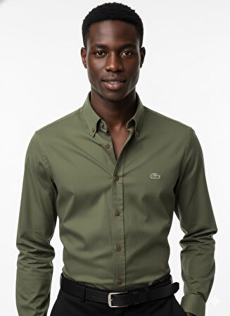 Lacoste Slim Fit Pamuk Gömlek