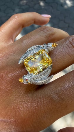 232JEWELRY Golden Bird
