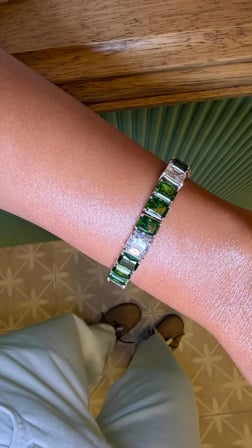 232JEWELRY Green Radiant