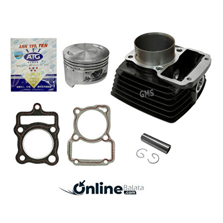 Mondial Xtreme Max 200 Silindir Set Komple Siyah GVS6583