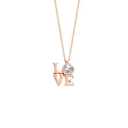 Love Rose Gümüş Kolye  GMS67