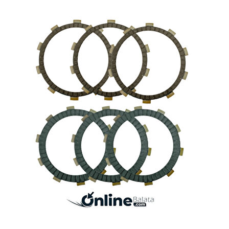 CF Moto SR 250 2021 Model Debriyaj Balatası Takım GVS2021