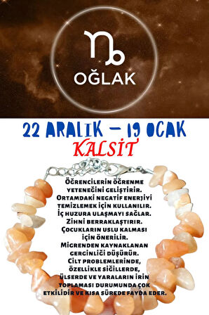Sertifikalı Oğlak Burcu Burç Bilekliği