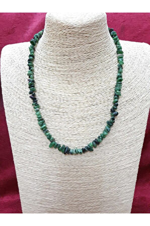 Sertifikalı Zümrüt Taşı Doğal Taş Kolye