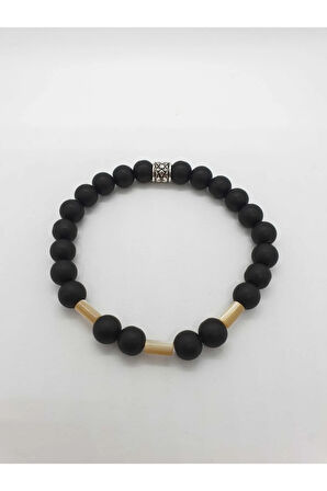 Sertifikalı Sedef Ve Oniks Taşı Doğal Taş Bileklik