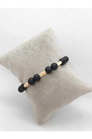 Sertifikalı Sedef Ve Oniks Taşı Doğal Taş Bileklik