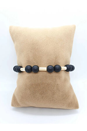 Sertifikalı Sedef Ve Oniks Taşı Doğal Taş Bileklik