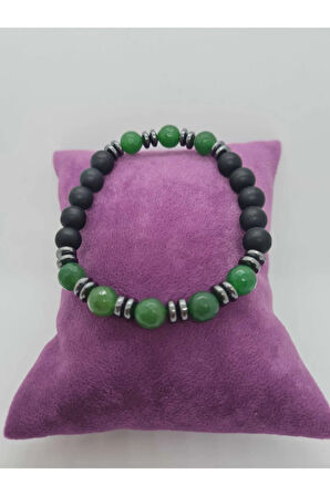 Sertifikalı Oniks Doğal Taş Bileklik Tasarım