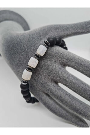 Sertifikalı Doğal Taş Küp Akik , Hematit , Oniks