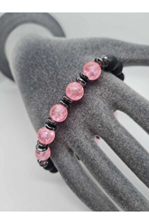 Sertifikalı Oniks Doğal Taş Bileklik Tasarım