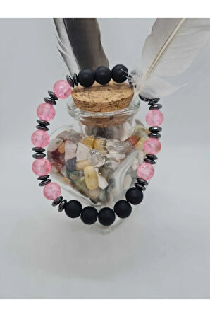 Sertifikalı Oniks Doğal Taş Bileklik Tasarım