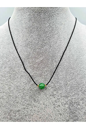 Sertifikalı Ikizler Burcu Aventurin Taşı Doğal Taş Kolye