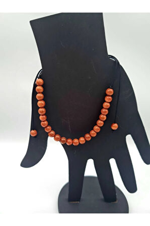 Sertifikalı Yıldız Doğal Taş Bileklik Ayarlamalı Kilit Sistemi Her Bileğe Uyumlu