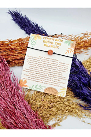 Sertifikalı Hakiki Yemen Akik Bileklik Asansörlü Kilit Sistemi Aaa Kalite