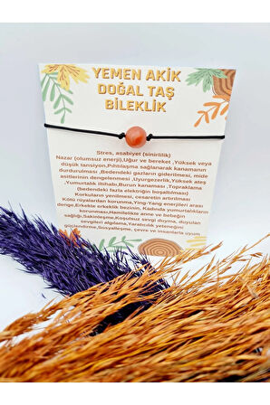 Sertifikalı Hakiki Yemen Akik Bileklik Asansörlü Kilit Sistemi Aaa Kalite