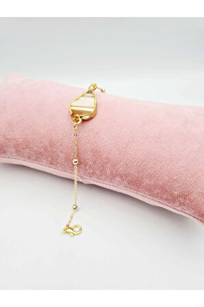 Sertifikalı Doğal Işlenmemiş Akik Taşı Bileklik Tasarım Sevgiliye