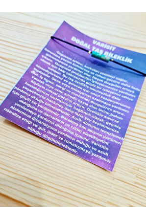 Sertifikalı Varisit Doğal Taş Bileklik Sürpriz