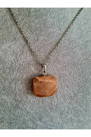 Sertifikalı Aytaşı Doğal Taş Kolye Aaa Kalite