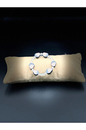 Sertifikalı Kristal Kuvars Doğal Taş Çocuk Bilekliği