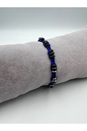 Sertifikalı Hematit Doğal Taş Tasarım Bileklik Aaa Kalite Hafıza Konsantrasyon Kıvrak Zeka