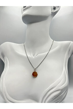 Sertifikalı Kehribar Kolye Aaa Kalite Minimal Sevenlere Özel