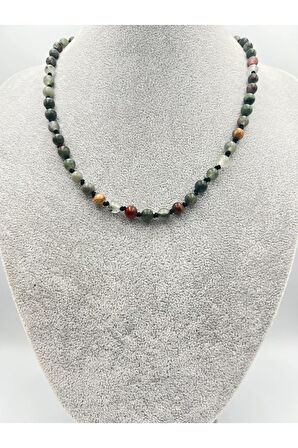 Sertifikalı Doğal Taş Kantaşı Taşı Kolye Aaa Kalite 6mm