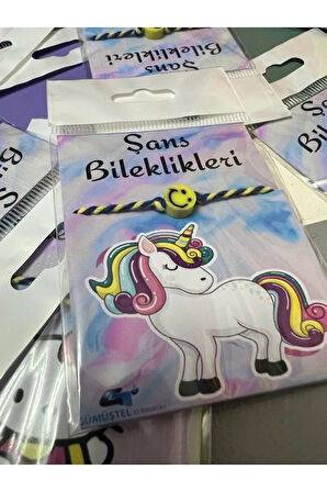 El Yapımı Şans Bileklik Fimo Karekterli Özel Kartlı Bileklik Sürpriz Hediyeli