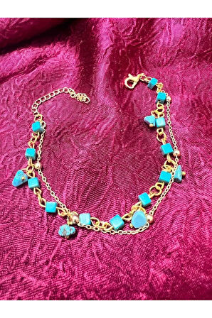 Sertifikalı Doğal Taş Özel Tasarım Turkuaz Taşı