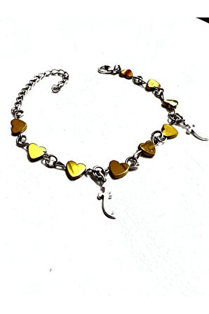 Sertifikalı Hematit Doğal Taş Bileklik & Halhal Özel Tasarım