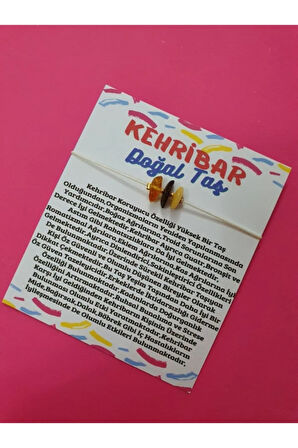 Sertifikalı Kehribar Bileklik Asansörlü Ayarlanabilen Ip Bileklik